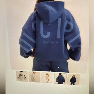 Dark blue hoodie DISCIPLE Matthew 28:19 men/ women